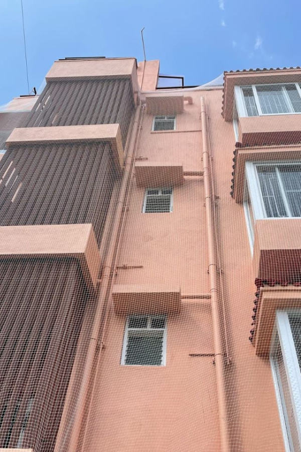 Duct Area Safety Nets Fixing